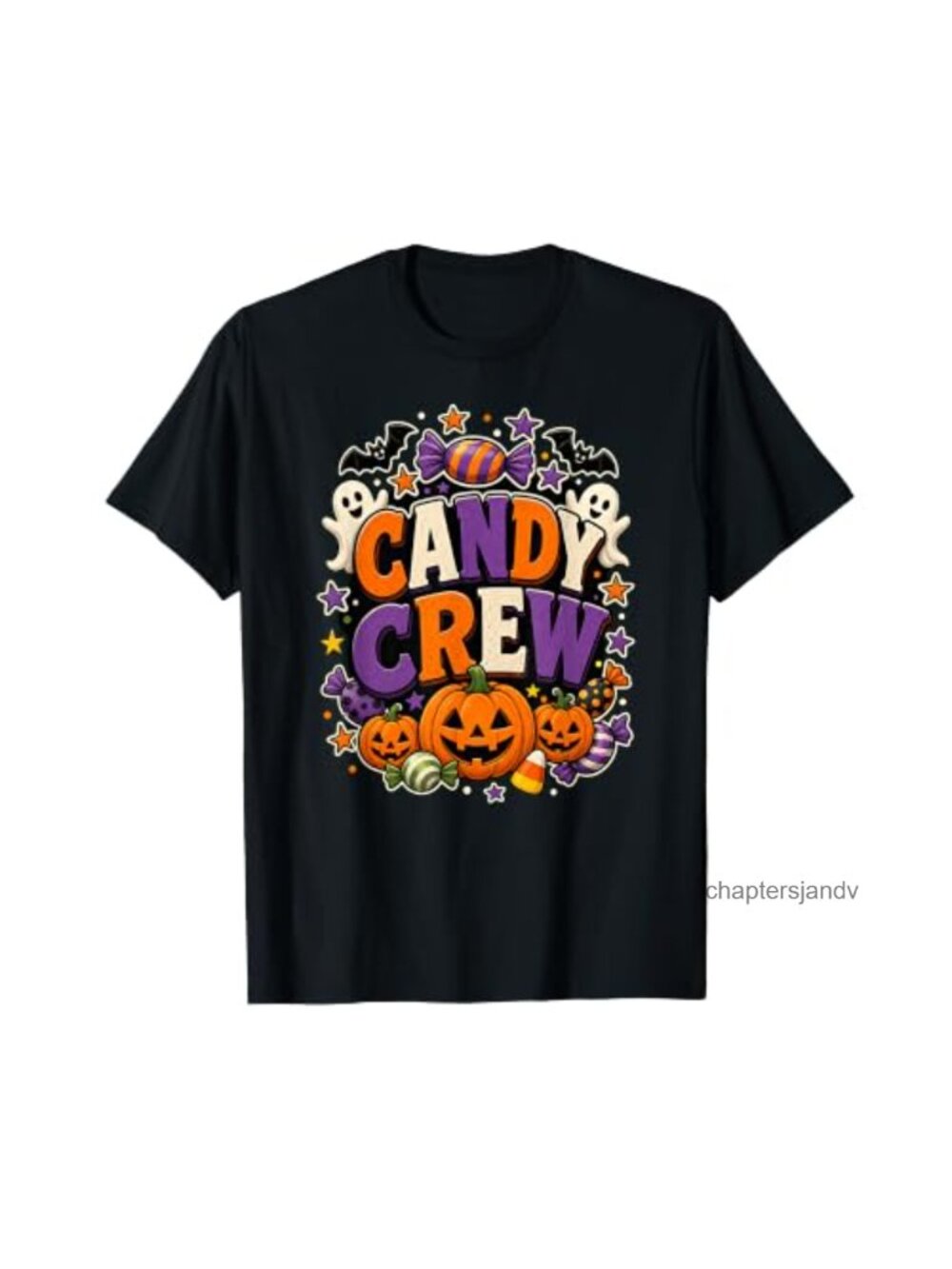 Candy Crew Halloween Shirt Novelty T-Shirt Spooky Season Party Tee